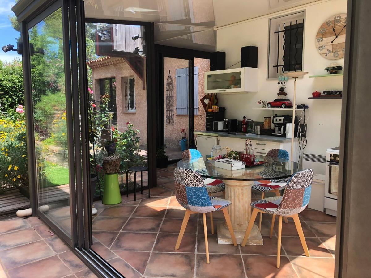 Logement Zen Sur La Colline Aux Mimosas Hyères Dış mekan fotoğraf